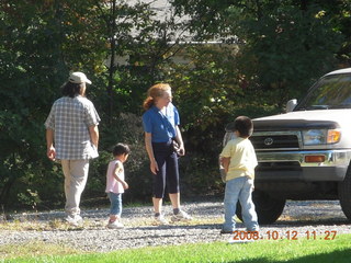 Norristown house - Ivan, Cecelia, Betsy, Gaby